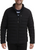 CK Black Puffer Jacket with Front Pocket Detail