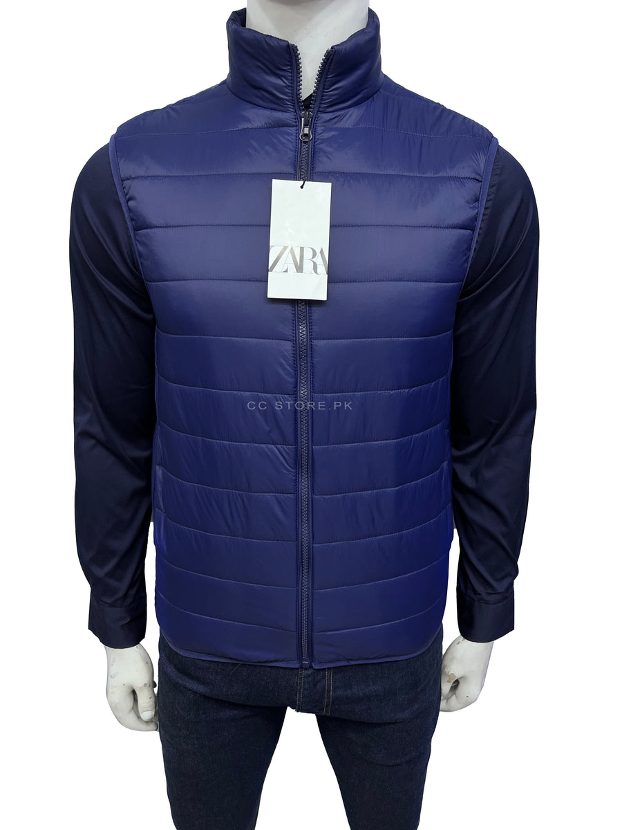 ZR Lightweight Sleeveless Beige Puffer Jacket (700) – Clothing Call - Your  Multi Brand Store.