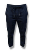 TH Flex Cotton Chino Navy Blue Straight Trousers