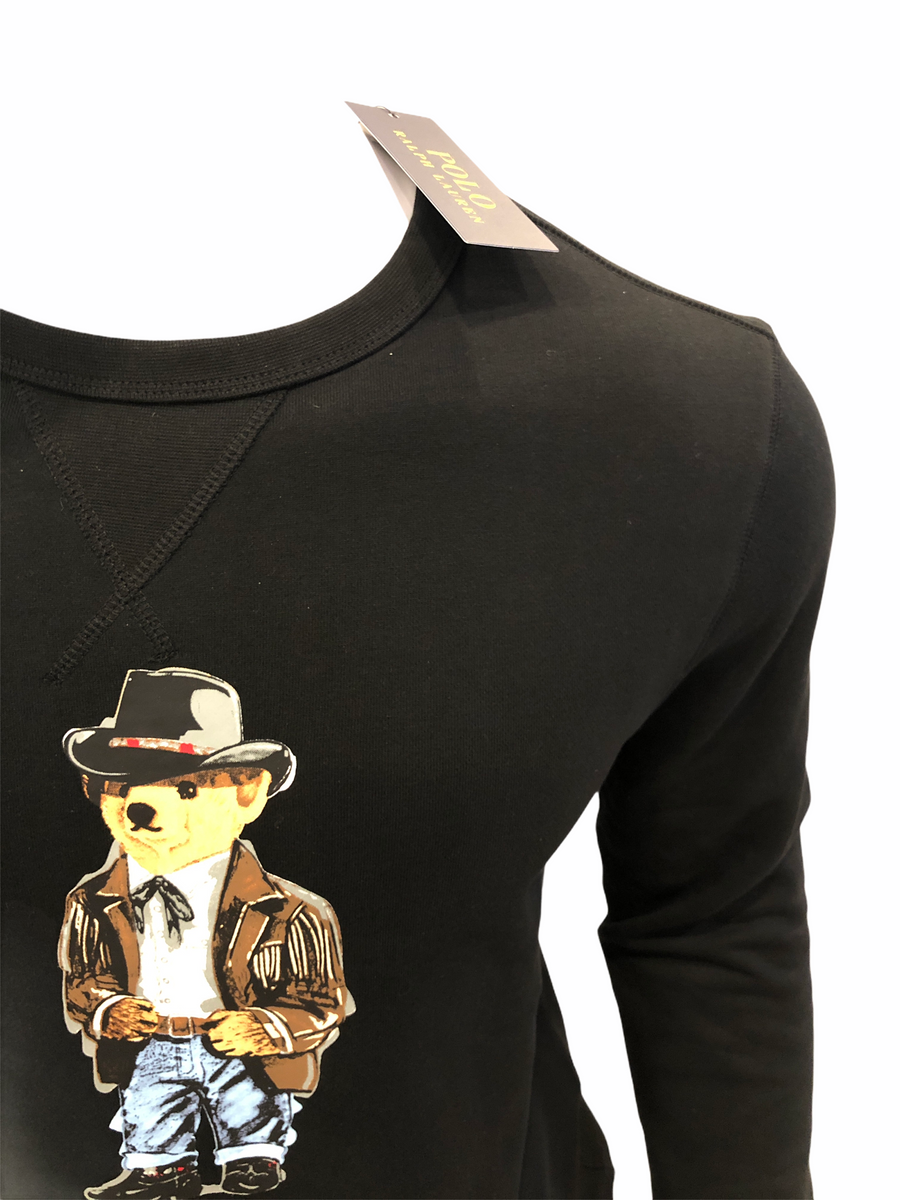 Mens polo bear sweatshirt best sale