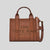 MJ Leather The Tote Small Traveler Tote Bag Argan Oil