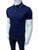RL Custom Slim Fit Soft Cotton Navy Blue Tipped Collar Polo