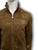 Massimo Dutti Suede Funnel Neck Camel Jacket