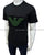 EA Slim Fit Neon Logo Black Tshirt 2023