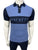 Hackett Slim Fit Sleeve Crest Logo Mid Blue Polo
