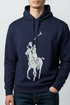 RL Big Pony Navy Blue Hoodie