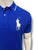 RL Regular Fit Big Pony Crest Logo Blue Polo