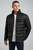 MK Kors Logo Puffer Black Jacket