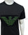 EA Slim Fit Neon Logo Black Tshirt 2023