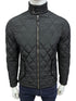 RL Water-Repellent Diamond Quilted Black Jacket