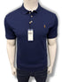 RL Classic Fit Soft Cotton Navy Blue Polo