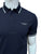 HKT Sport Tipped Collar Navy Blue Polo