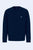 EA Small Logo Patch Navy Blue Sweatshirt