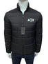 AX Logo Long Sleeve Black Puffer