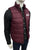 AX Logo Sleeveless Maroon Puffer