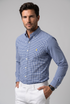 RL Slim Fit Stretch Poplin Gingham Check Shirt