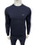 EA Small Logo Patch Navy Blue Sweatshirt