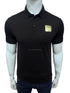 AX Gold Patch Black Polo