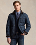 RL Beaton Quilted Navy Blue Jacket