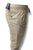 TH Flex Cotton Chino Khaki Straight Trousers