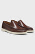 HB Sienne Moc Leather Brown Loafers