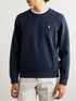 RL Regular Fit Small Pony Performance Navy Blue Sweatshirt