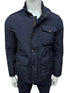 RL Diamond Quilted Utility Navy Blue Jacket