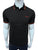 HKT Sport Tipped Collar Black Polo