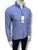 Zara Slim Fit Poplin Blue Stripe Shirt