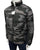 Ck Grey Camouflage Horizontal Puffer Jacket