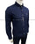RL Custom Fit Stretch Poplin Navy Blue Shirt
