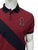 HKT Number Sash Maroon Polo