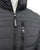 CK Dark Grey Puffer Jacket with Front Pocket Detail