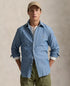 RL Classic Fit Indigo Chambray Oxford Shirt