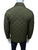 Lacoste Diamond Quilted Green Jacket