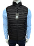 AX Packable Duck Down Sleeveless Black Puffer Jacket