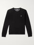RL Regular Fit Small Pony Performance Black Sweatshirt