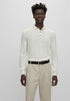 HB Bono-L Woolen White Polo Neck Jumper