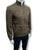 Massimo Dutti Suede Funnel Neck Coffee Brown Jacket