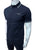 HKT Sport Tipped Collar Navy Blue Polo