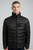 MK Kors Logo Puffer Black Jacket