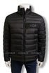 MK Kors Logo Puffer Black Jacket