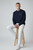 EA Gold Logo Navy Blue Slim Fit Sweatshirt