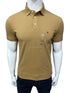 TH Slim Fit Pique Stretch Khaki Polo