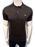 LCST Regular Fit Pima Cotton Brown Polo