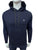 EA Small Logo Patch Navy Blue Hooded Sweatshirt