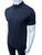 HKT Sport Soft Touch Back Logo Navy Blue Polo