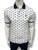 USPA Geometric Printed White Polo