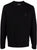 EA Small Logo Patch Black Sweatshirt