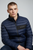 MK Kors Logo Puffer Navy Blue Jacket